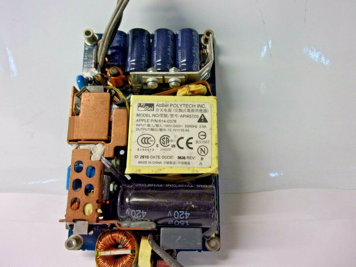 Power Supply:  Output: 12 Input: 100-240 vac Model: API4ST03 Brand:  Feature: 12V Rated Current: 15.5