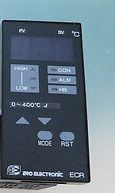 Equipment Model: ERO ELECTRONIC ECR Made by:  Description: TEMP CONTROLLER
