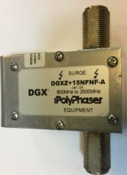 Surge Protection Device Medel POLYPHASER - Surge Made by  Operation parameters DGXZ+15NFNF-A (800-2500Mhz) Output Voltage 