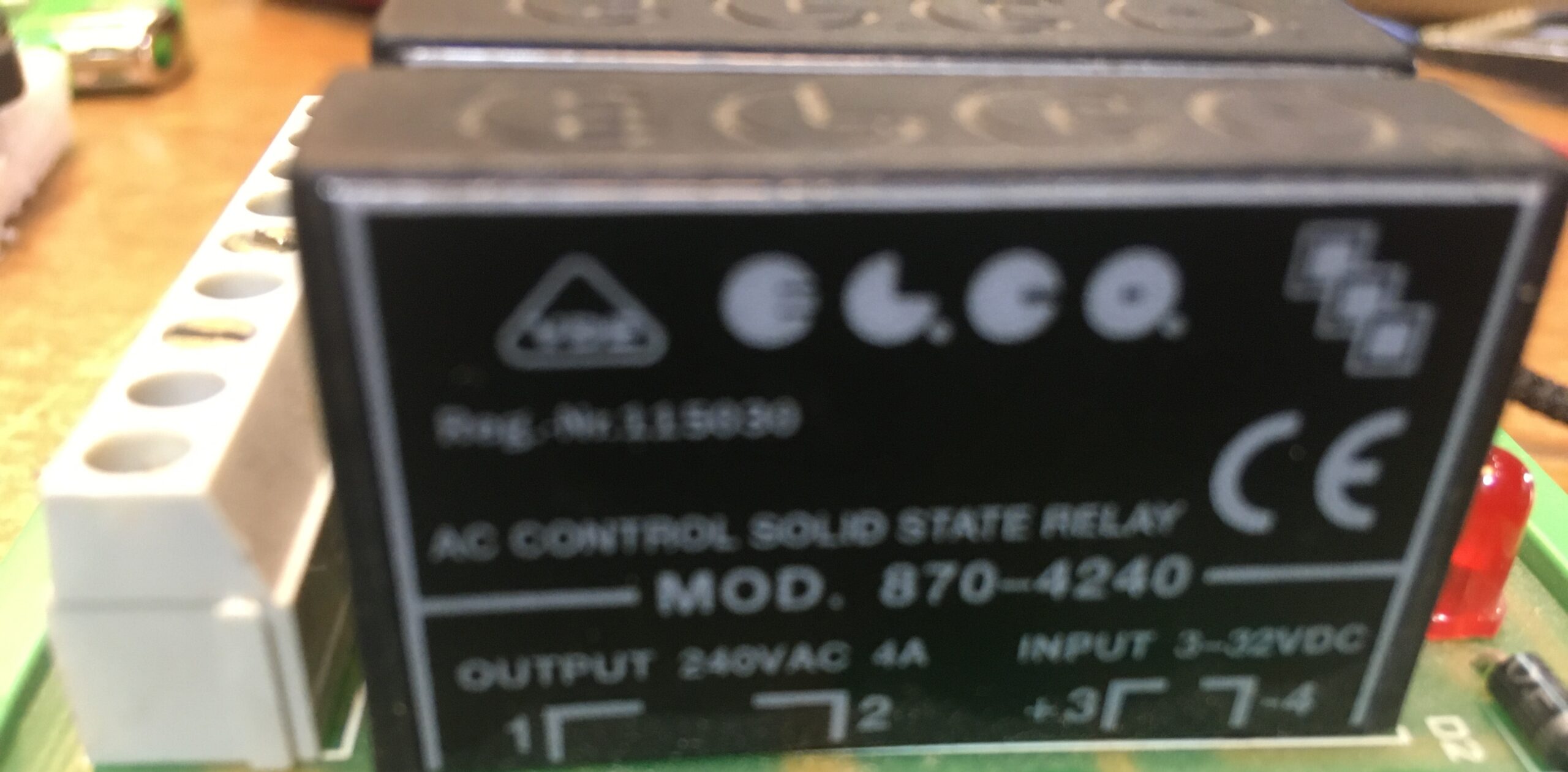 SSR870-4240|ss-relay-DIN-Rail|3-32Vdc|AC|5|60Vdc|ELCO