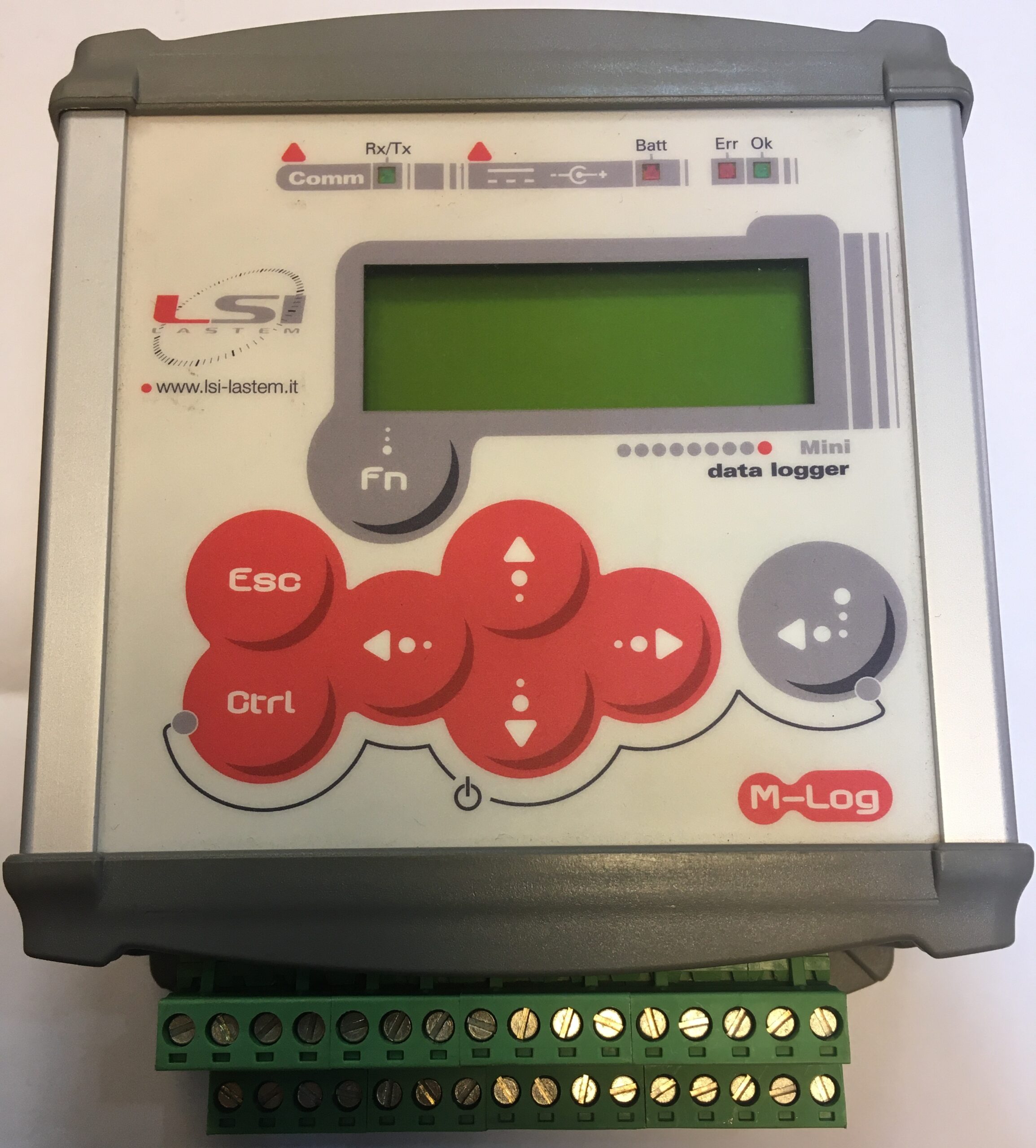 Equipment Model: M-LOG Made by: LSI Description: ELO-008 DATA LOGGER SERIAL 