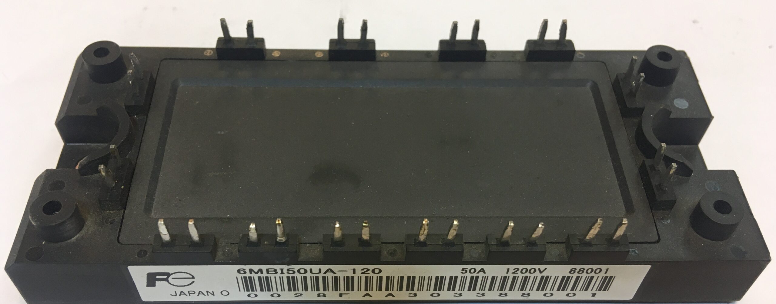 FUJI IGBT MODULE, Model: 6MBI50UA-120 Volts: 1200 Current: 50