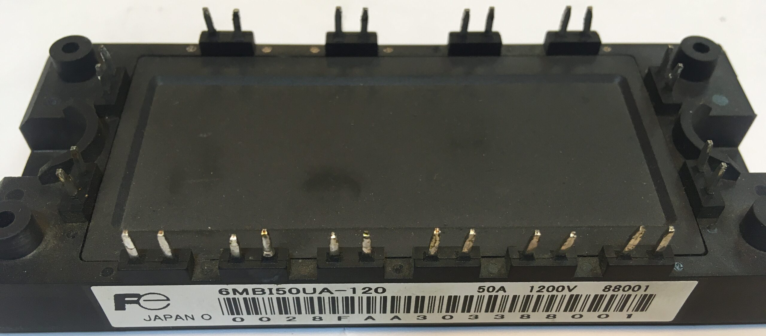 FUJI IGBT MODULE, Model: 6MBI50UA-120 Volts: 1200 Current: 50