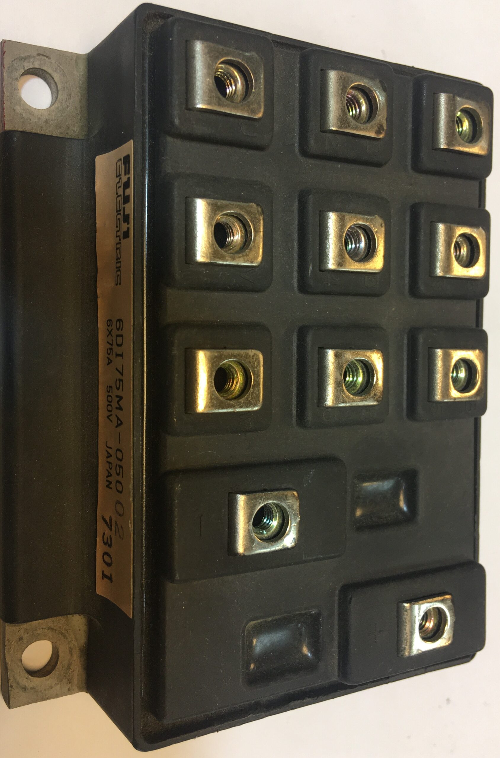 FUJI IGBT MODULE, Model: 6DI75MA-050 Volts: 500 Current: 6X75