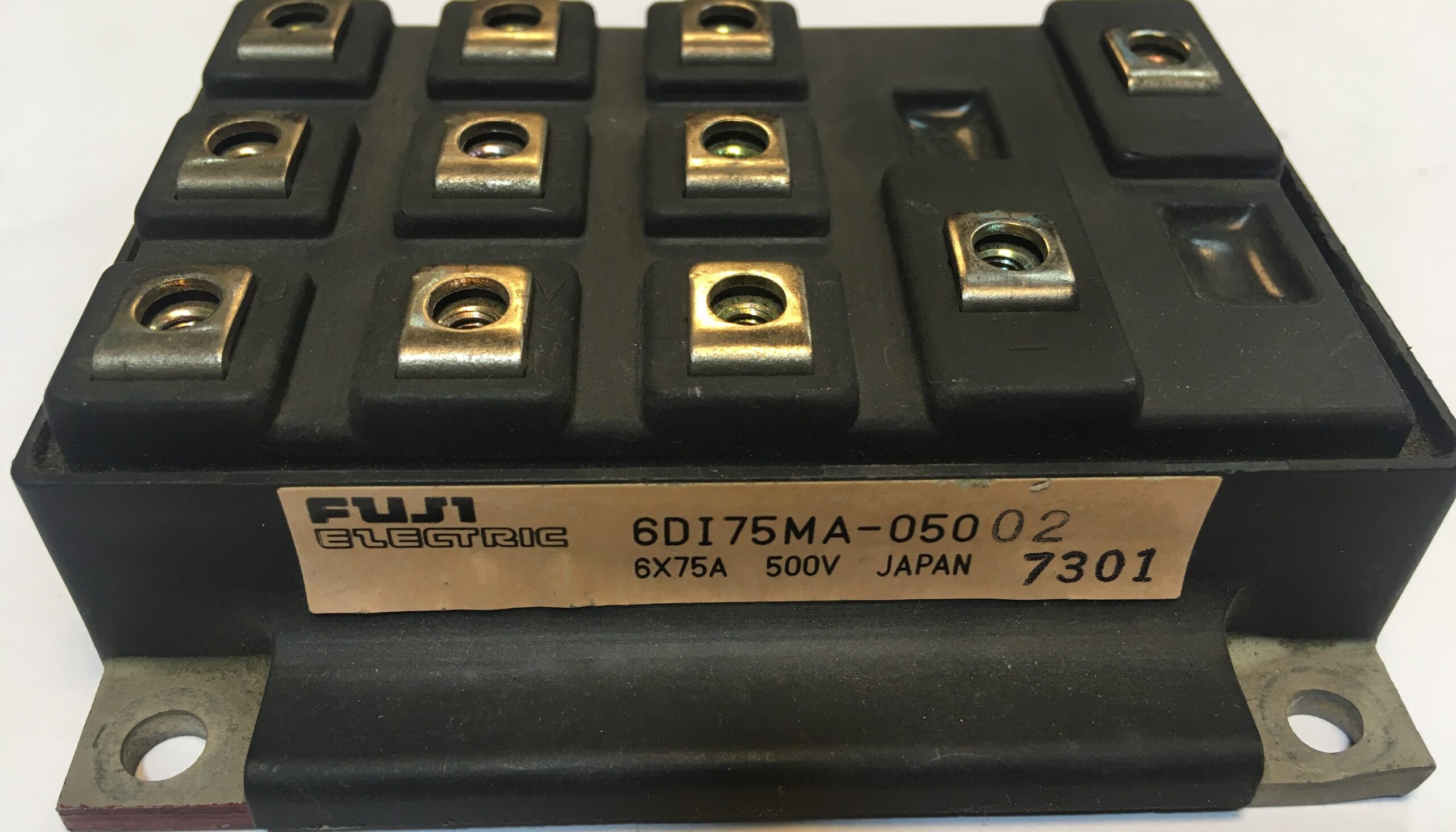 FUJI IGBT MODULE, Model: 6DI75MA-050 Volts: 500 Current: 6X75