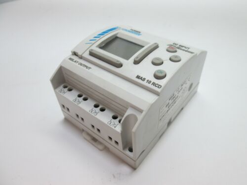 Equipment Model: MAS 10 RCD Made by:  Description: Crouzet time management Mini Logic Control 