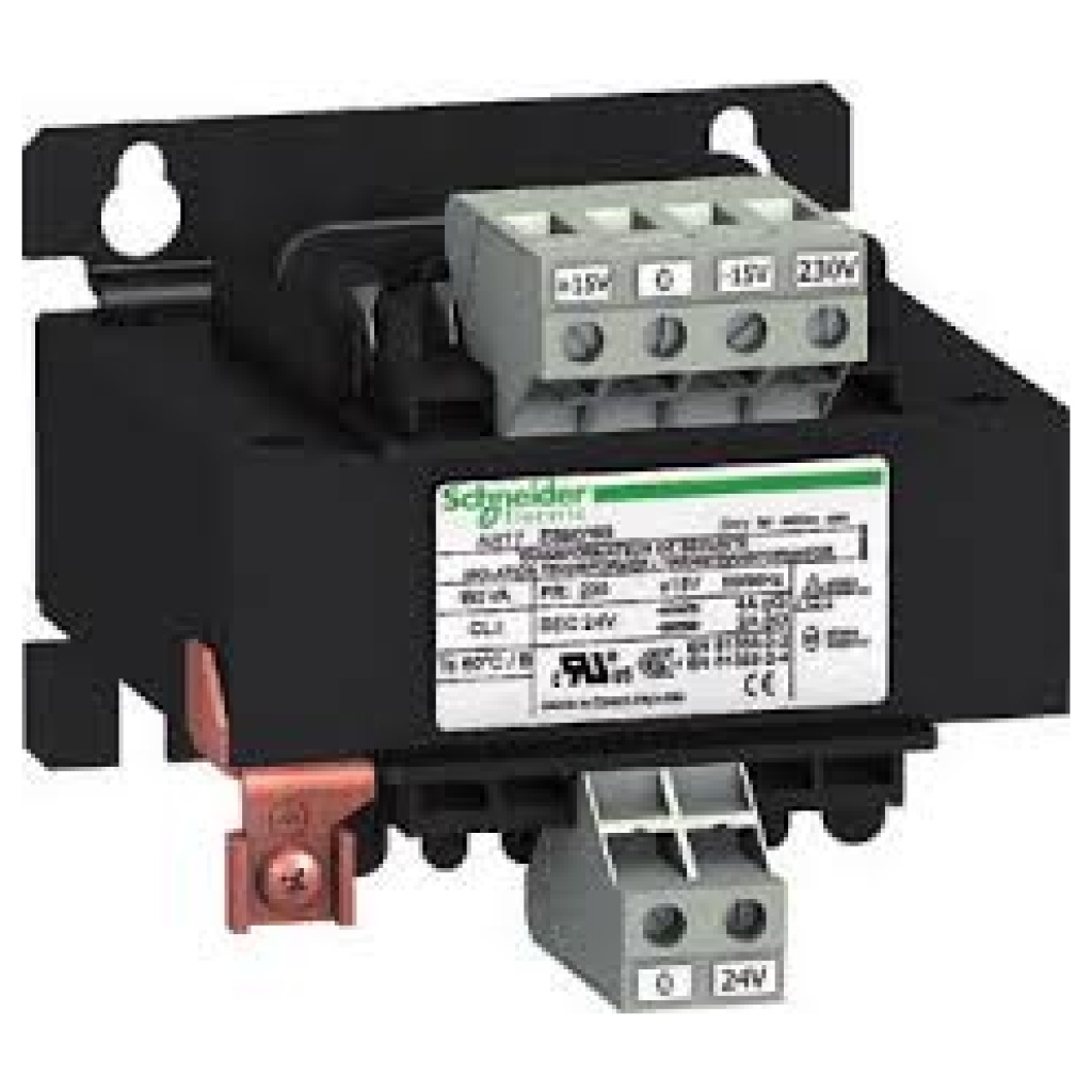 Schneider Transformer, Model: ABL6TS06B Input: 230-400 Vac Output: 24 Rated Current: 3 Features: 24Vac