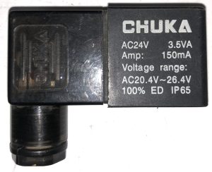 CHUKA Solenoid Valve 24VAC 50Hz Pneumatic Air Control Valve