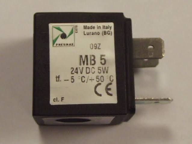 Pneumax MB5 Solenoid Valve Coil 24VDC 5W 22mm Pneumatic Coil