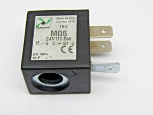 MD5 Solenoid Valve Coil 24VDC 5.5W 10 Bar Pneumatic Coil