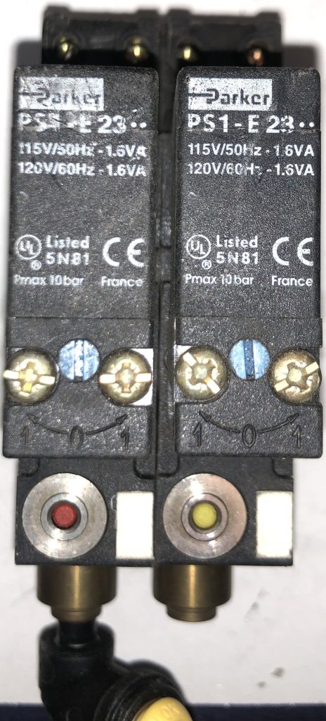 Parker PS1-E23 Electro-Pneumatic Interface Solenoid Valve 110Vac
