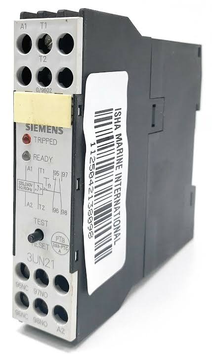 Siemens 3UN21 3UN2100-0AN7 Thermistor Motor Protection Relay 220-240VAC