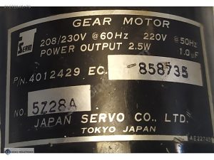 4012429 AC Gear Motor