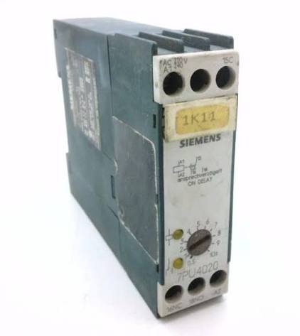 Siemens 7PU4020 Electronic ON Delay Timer Relay 22.5mm