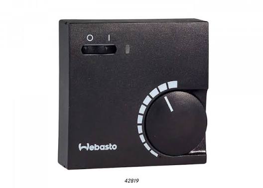 Webasto 70947A Room Thermostat RTR 6765 12V 24V Heater Control