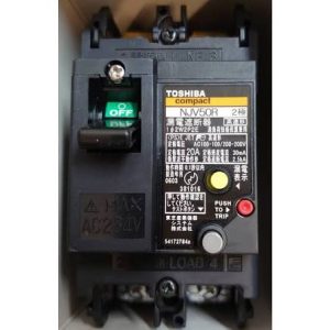 Toshiba NJ50N Compact MCCB Circuit Breaker 3 Pole